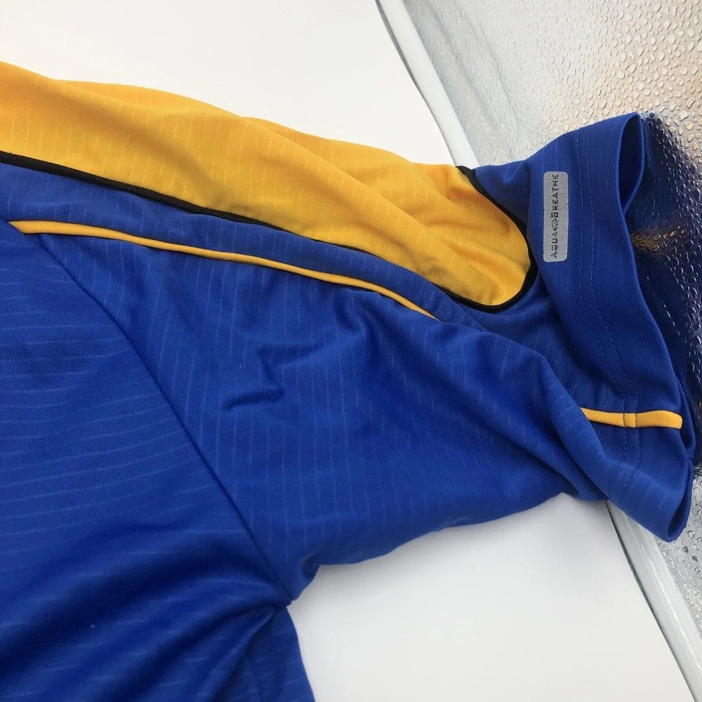 Fusion Fc Soccer Game Jersey Kelme Aqua Breathe Medium Blue Used Number51 Futbol